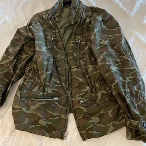 Camo flack jacket from the Gap (XL)